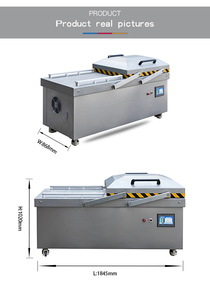 Automatic Sealing Machine Bag Meats Food Double Chamber Vacuum Sealer Made  in China (AV-600-2S/AV-800-2S/AV-800-2SQ) - China Vacuum Sealer, Vacuum  Sealing Machine