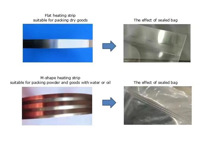 Using suitable heating strips for your vacuum packing machine